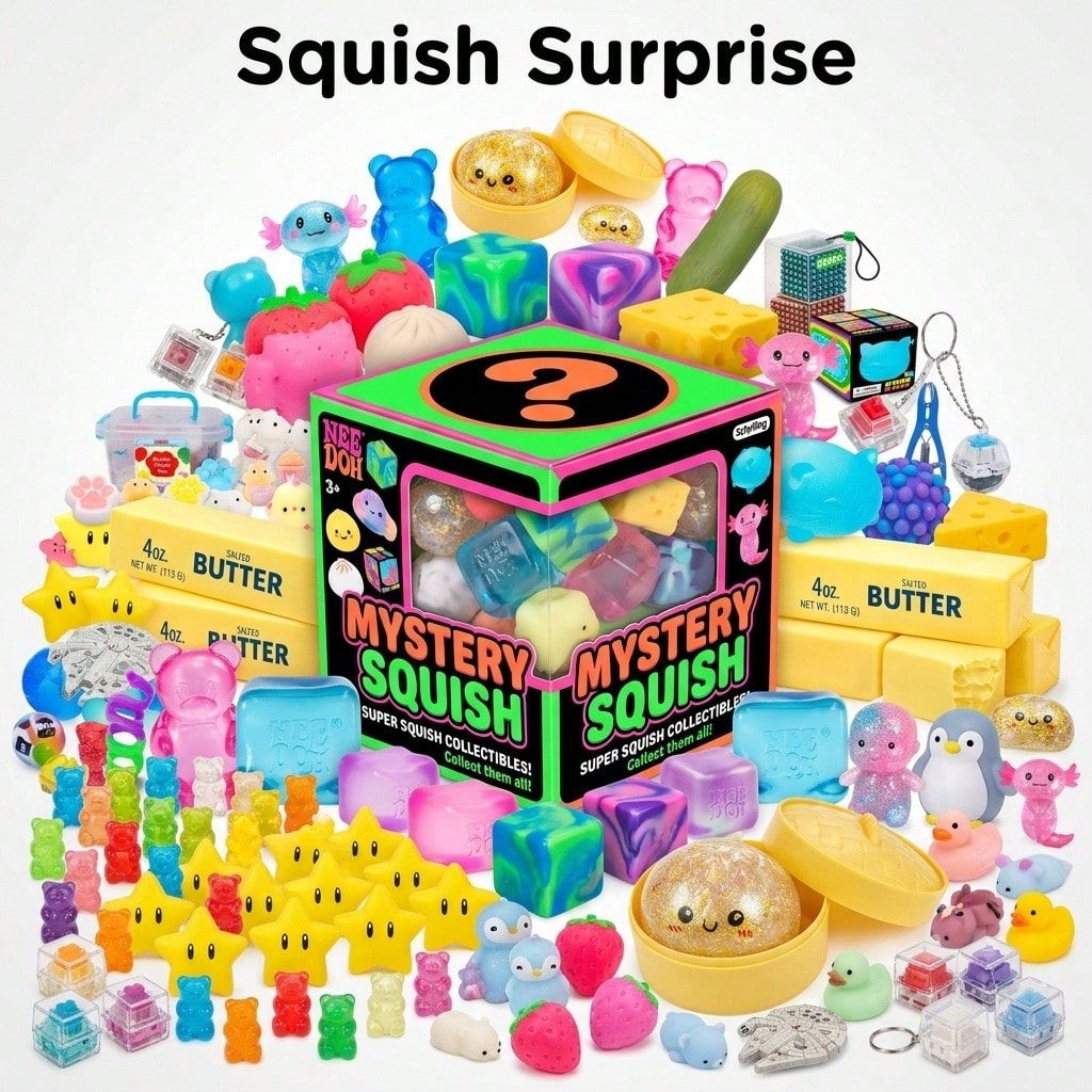 Food Storage Bag Organizer - Scatola Sorpresa - Giocattoli Squishy a