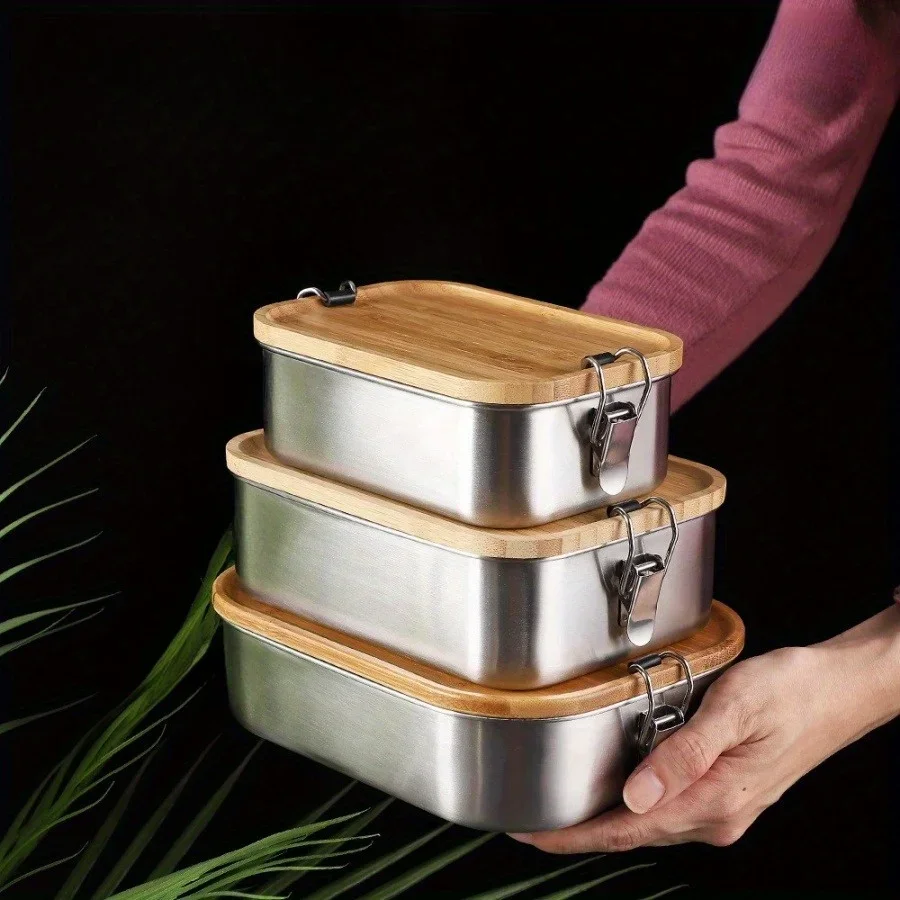 Food Storage In Stainless Steel - Nuovo contenitore per il pranzo con