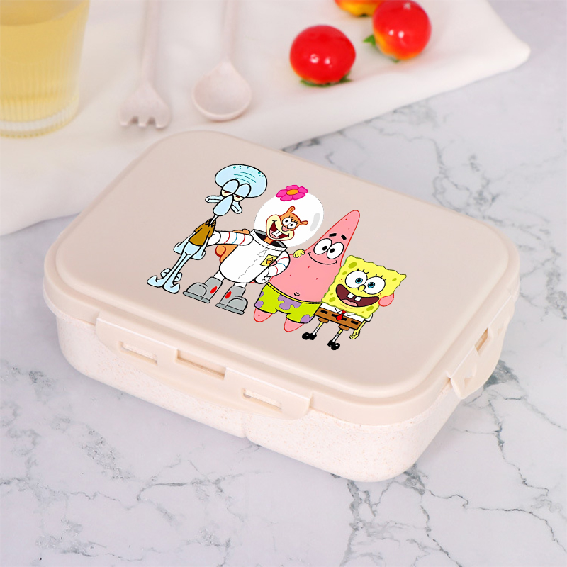 Food Storage Containers B&M - Nuova Scatola Porta Pranzo SpongeBob SquarePants
