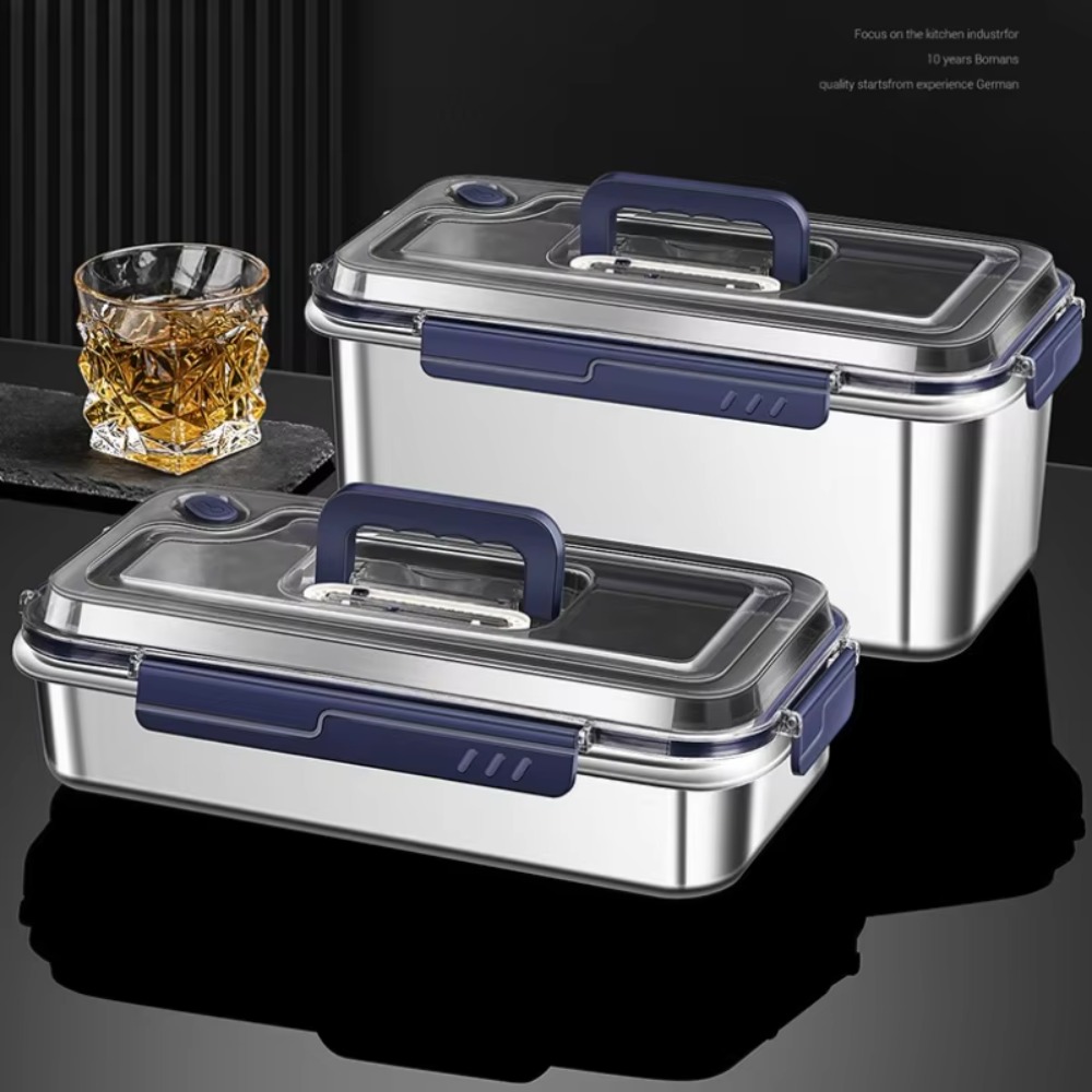 Food Storage With Dividers - Set di Contenitori per Alimenti in