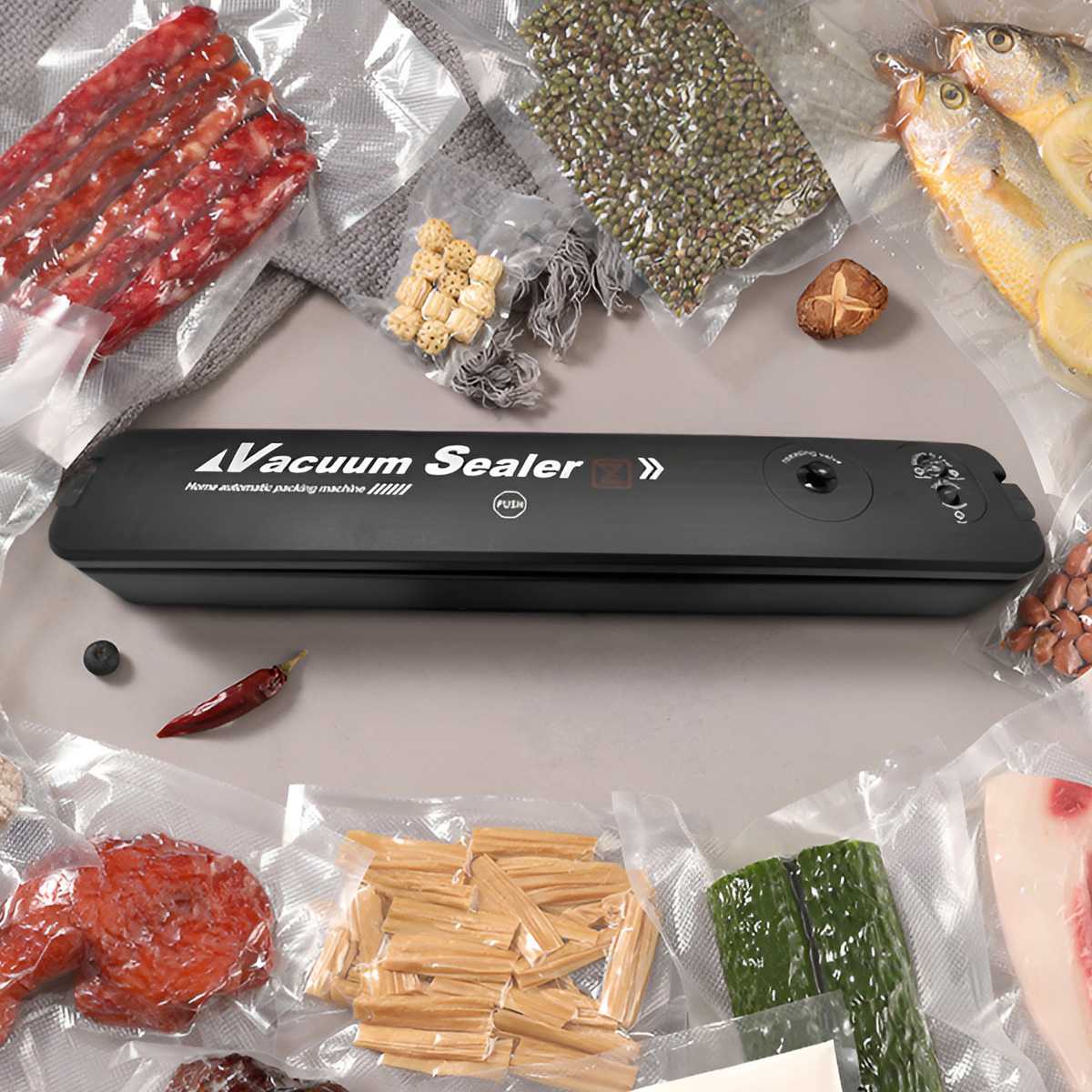 Vacuum Sealer Bag - Macchina per il Sottovuoto Alimentare 220V