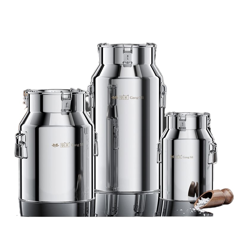 Food Storage In Stainless Steel - Barili in Acciaio Inossidabile per Alimenti,