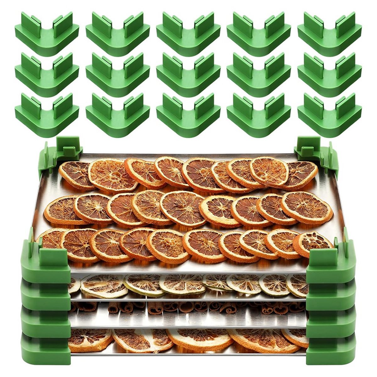 Set di 16 Vassoi Impilabili A7 - Food Storage Freeze Dried recensione e prezzo