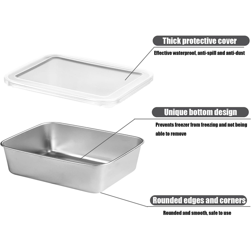 Contenitori in Acciaio Inox pe - Food Storage In Stainless Steel recensione e prezzo