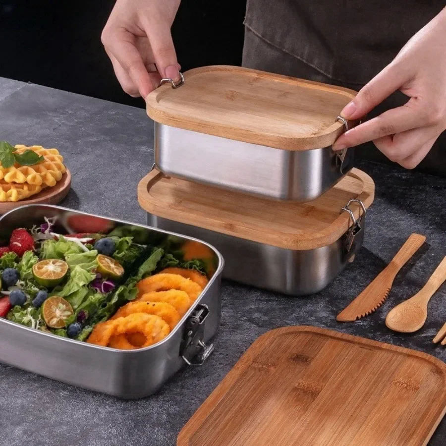 Nuovo contenitore per il pranz - Food Storage In Stainless Steel recensione e prezzo
