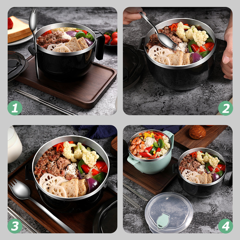 Set di 1 Ciotola per Noodles i - Food Storage In Stainless Steel recensione e prezzo