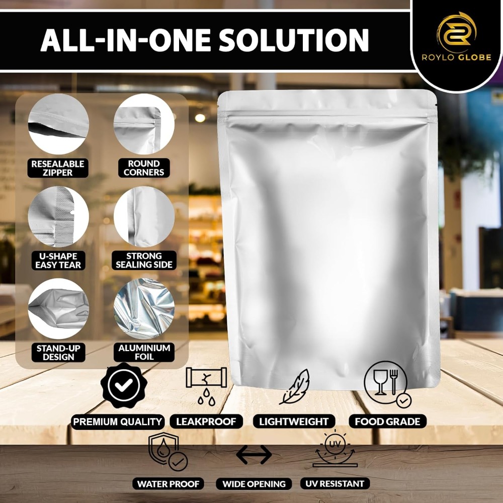 100 sacchetti Mylar da 2 quart - Food Storage Long Term recensione e prezzo