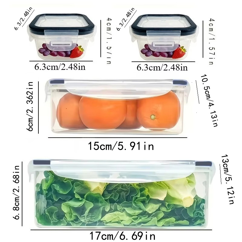 Set da 8 Pezzi: 4 Contenitori  - Food Storage Containers B&M recensione e prezzo