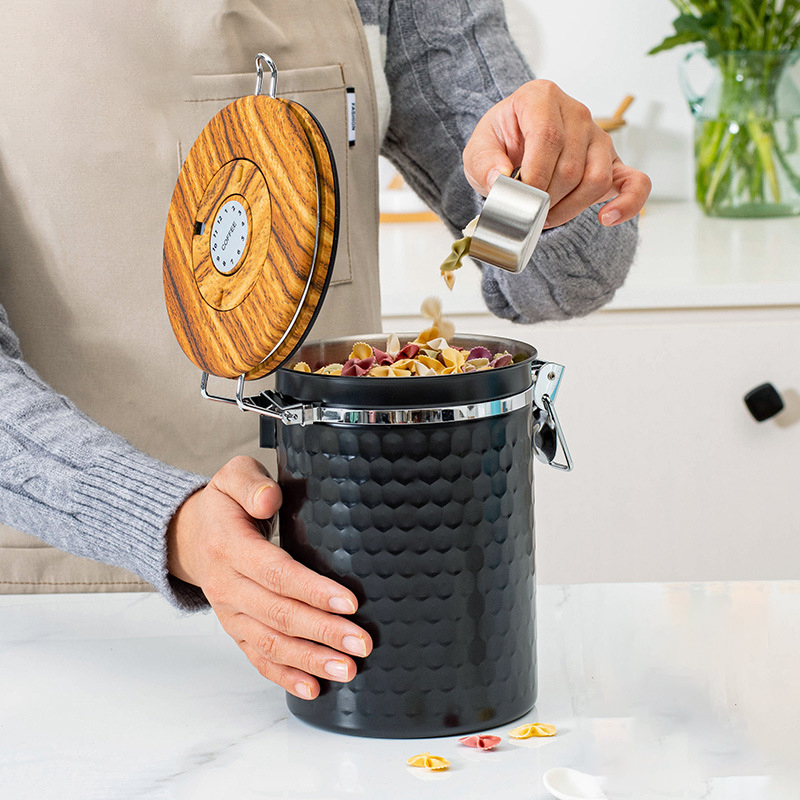 Contenitori per caffè da cucin - Food Storage In Stainless Steel recensione e prezzo