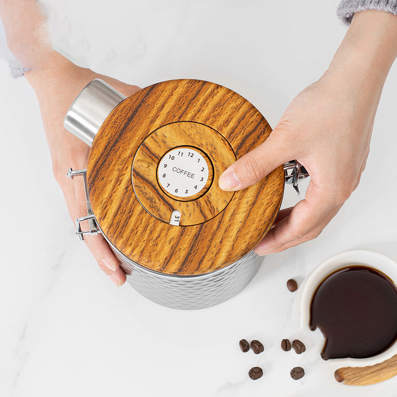 Contenitori per caffè da cucin - Food Storage In Stainless Steel recensione e prezzo