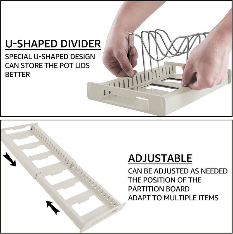 Organizzatore Espandibile per  - Food Storage With Dividers recensione e prezzo