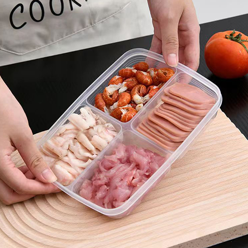 Nuovo contenitore in plastica  - Food Storage With Dividers recensione e prezzo