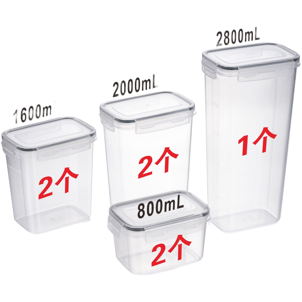 Set di Contenitori Quadrati Tr - Food Storage Long Term recensione e prezzo