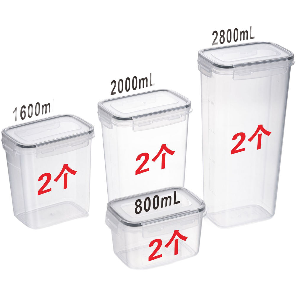 Set di Contenitori Quadrati Tr - Food Storage Long Term recensione e prezzo