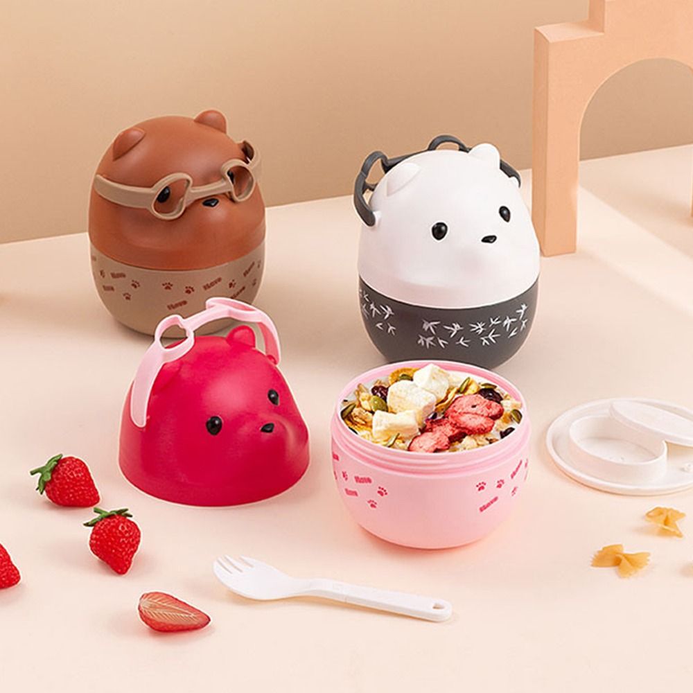 1 pz New Eyeglass Bear Thermal - Food Storage Containers B&M recensione e prezzo