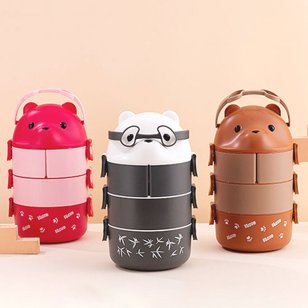 1 pz New Eyeglass Bear Thermal - Food Storage Containers B&M recensione e prezzo