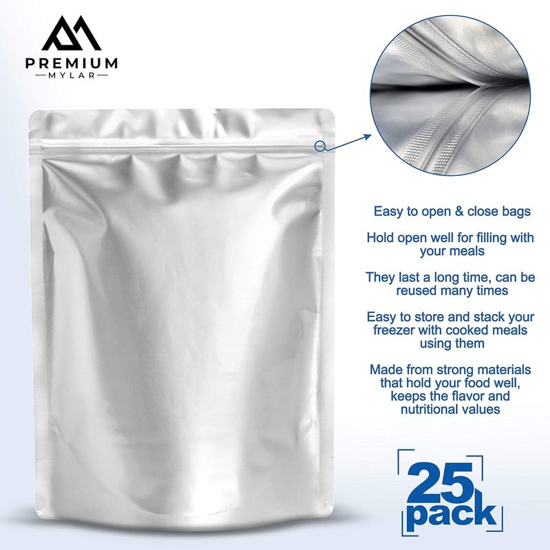 25 sacchetti in mylar - Sacche - Food Storage Long Term recensione e prezzo