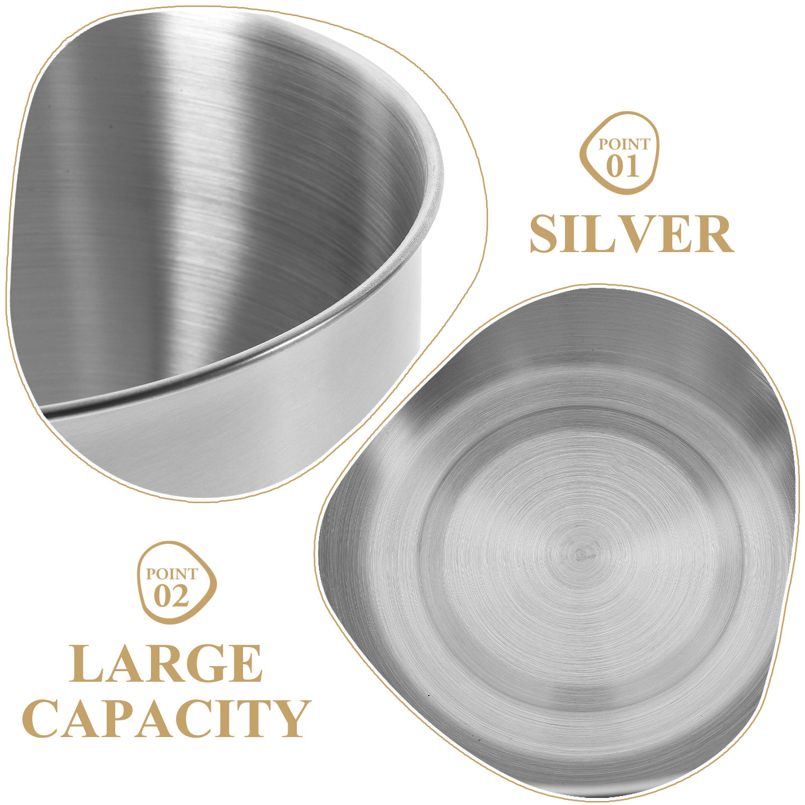 Ciotola Profonda in Acciaio In - Food Storage In Stainless Steel recensione e prezzo