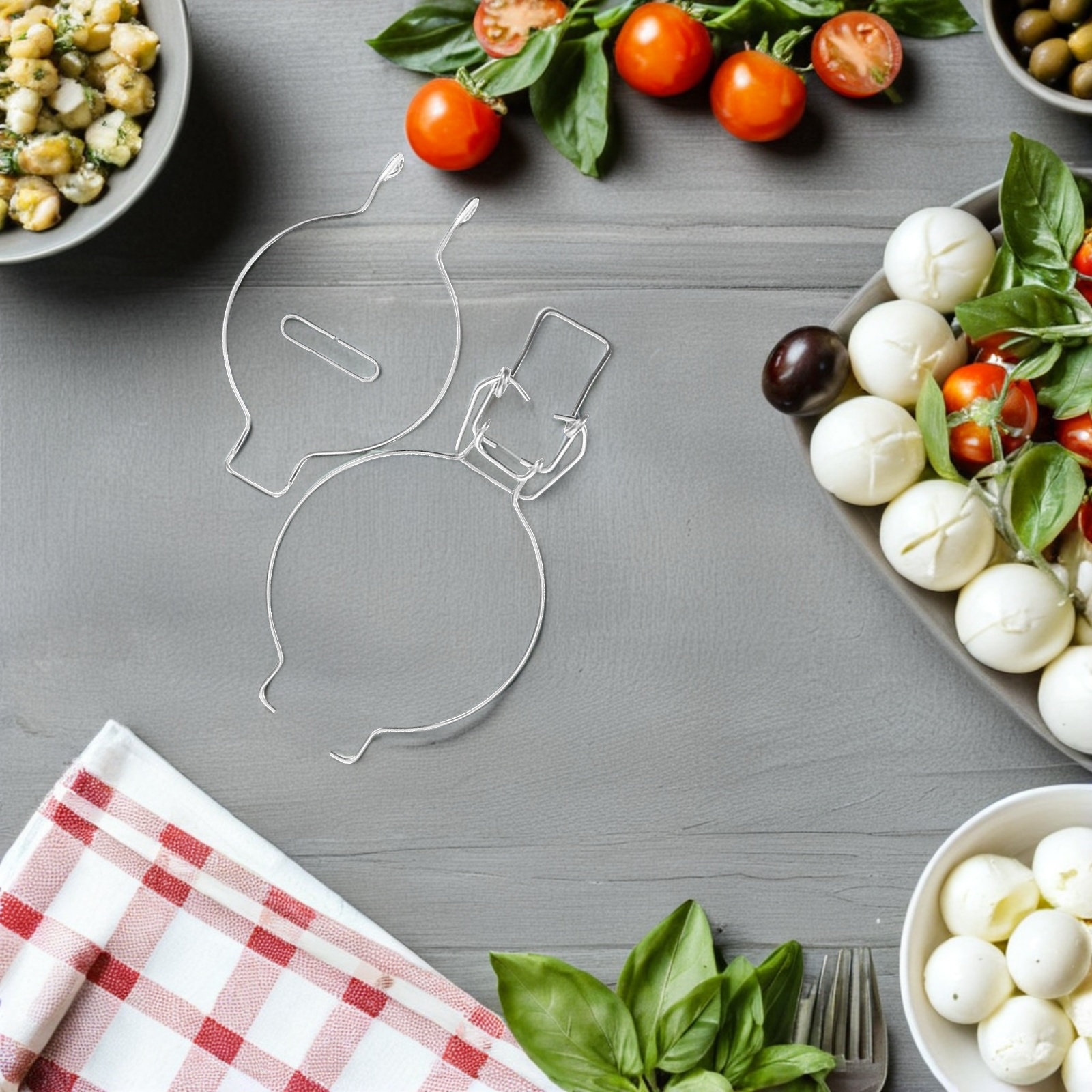 4 Pezzi Fibbie di Chiusura in  - Food Storage In Stainless Steel recensione e prezzo