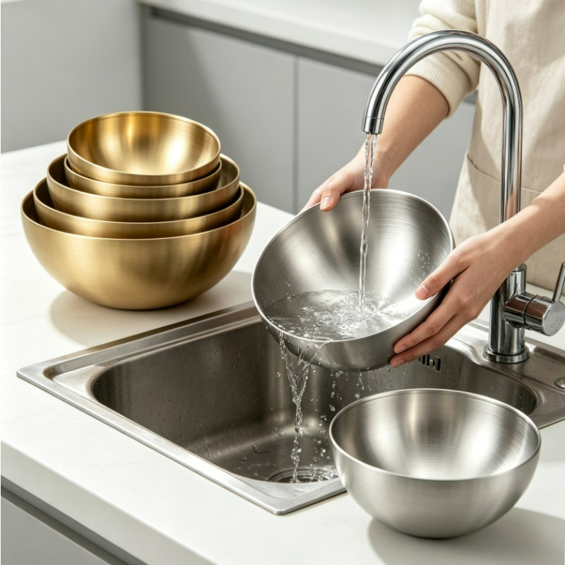 Ciotole per Mescolare in Accia - Food Storage In Stainless Steel recensione e prezzo